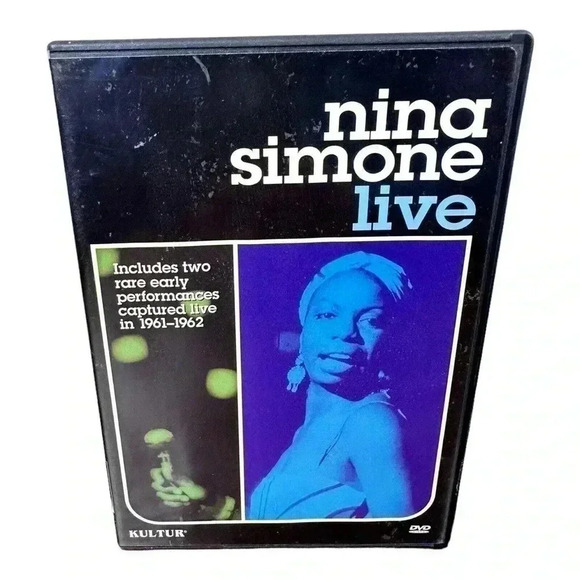 Nina Simone Live (DVD 2004) 2 Rare 1961 & 1962 NYC Performances! Jazz Soul Blues - Picture 1 of 5